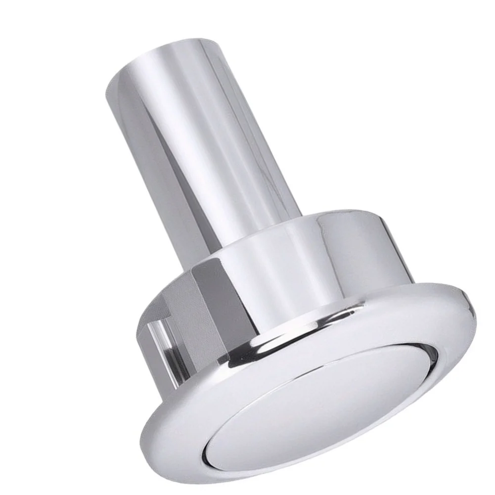 ABS Toilet Tank Flush Button Replacement For FOR Siamp Storm Drain Valve Holes Manual Measurement Deviation Button