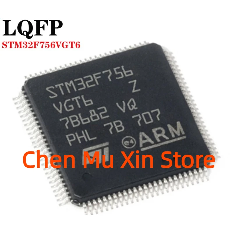 STM32F756VGT6 STM32F756 VGT6 STM 32F 756 LQFP-100 New original IC(1piece)