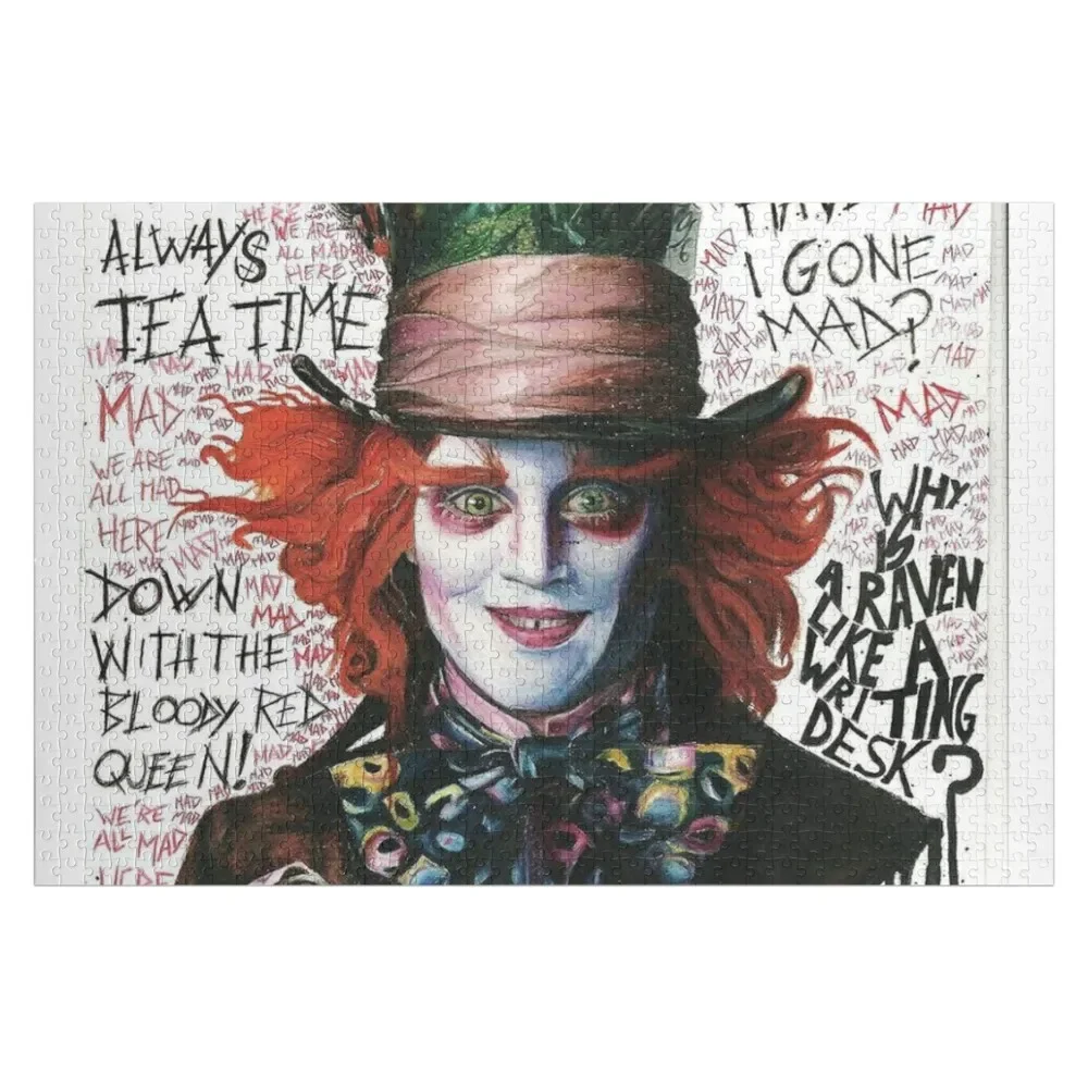 

mad hatter Jigsaw Puzzle Customized Picture Animal Customizeds For Kids Puzzle