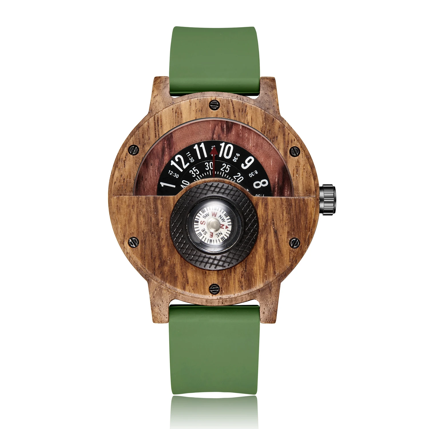 Wood Watch Top New Men's Quartz Wristwatch Fashion Business Clock Engraved Watches Great Birthday Gift  2023