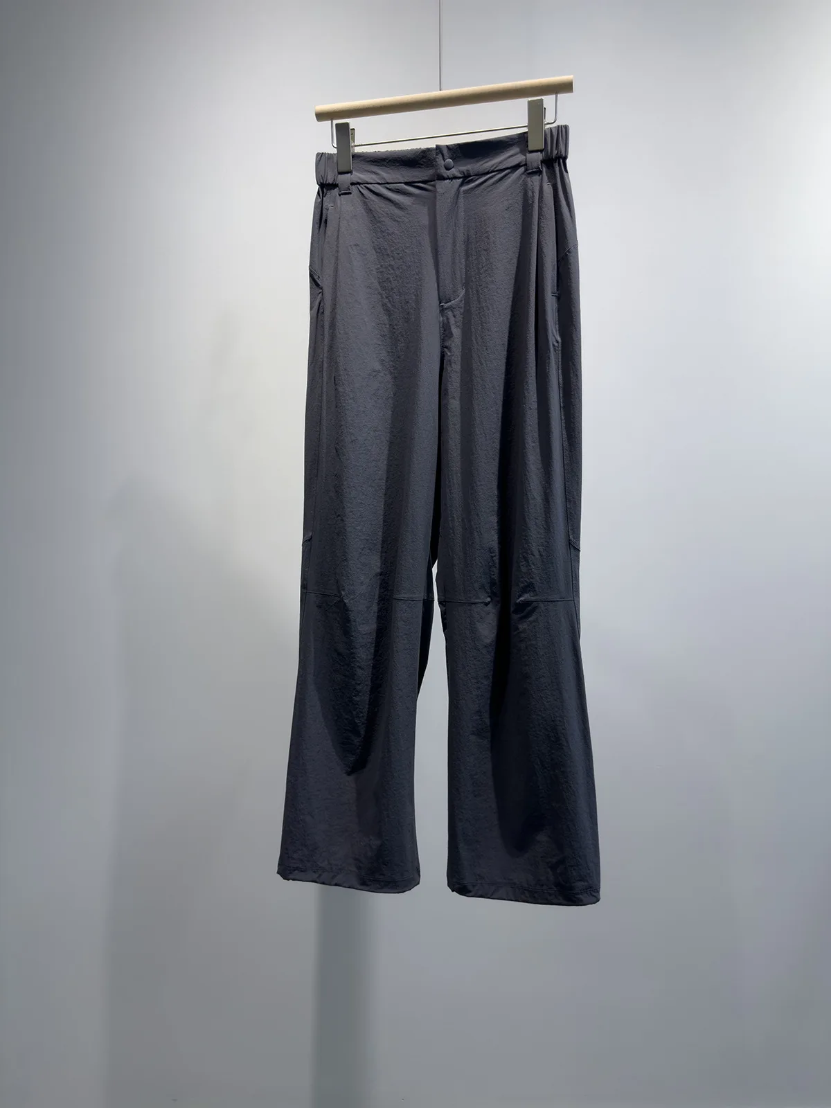Ladies' 4-Way Stretch Lightweight Quick Dry Trousers, High Waist Straight Pants, Casual Slim Fit Long Pants