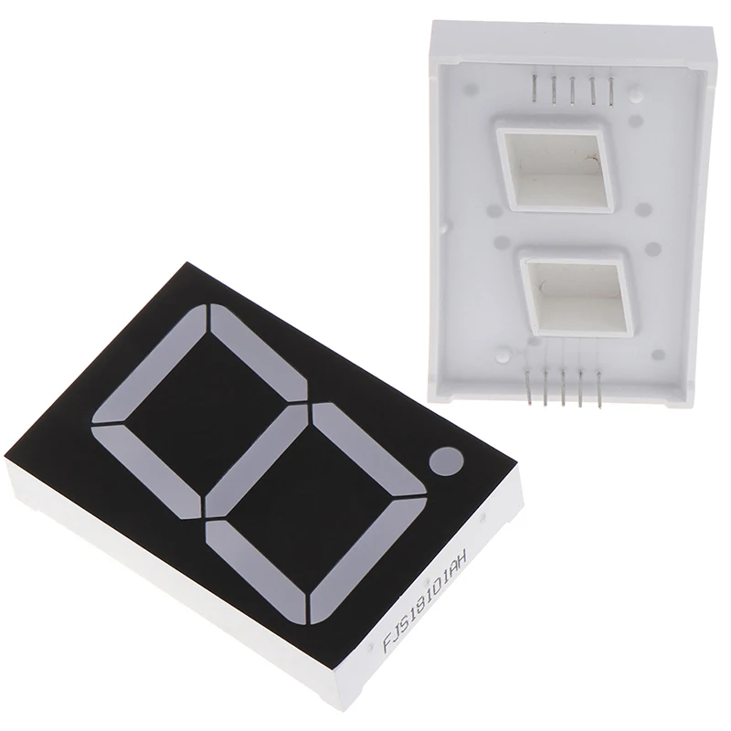 Cathode commune à affichage LED rouge, 1 chiffre, 7 segments, 1.8 pouces, nouveau, 1 pièce