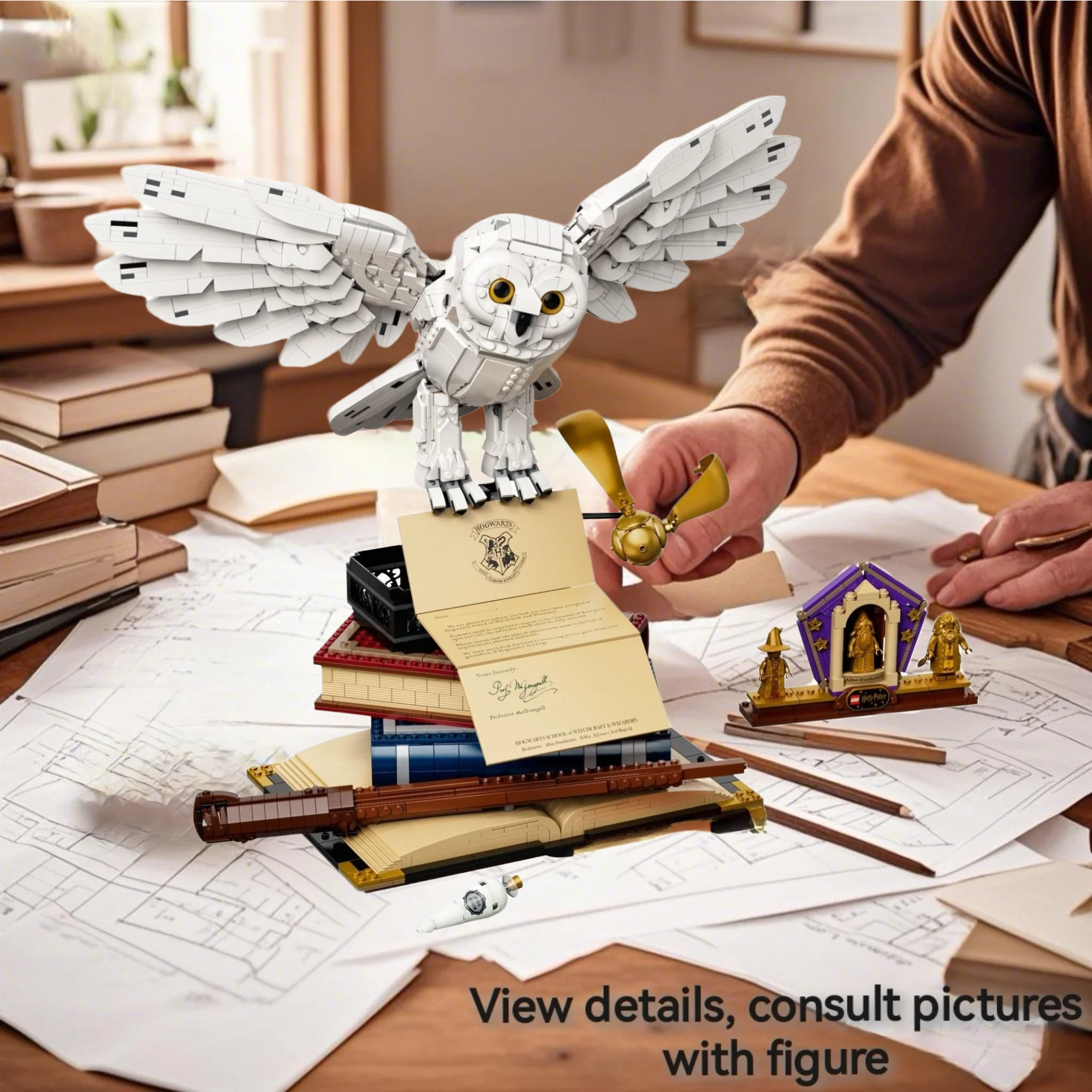 

HOT TOYS 3010PCS Collectors Edition Bird Building Blocks Assembling 76391 Model Anniversary Bricks