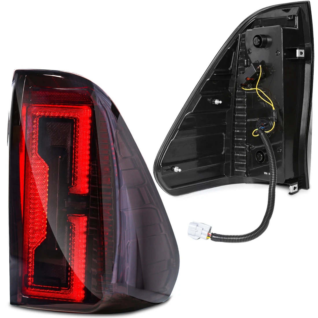 Car TailLight For Toyota Hilux Revo 2015 2016 2017 2018 2019 2020 2021 2022 Turn Signal Side Marker Lamp Rear Brake Reverse Lamp