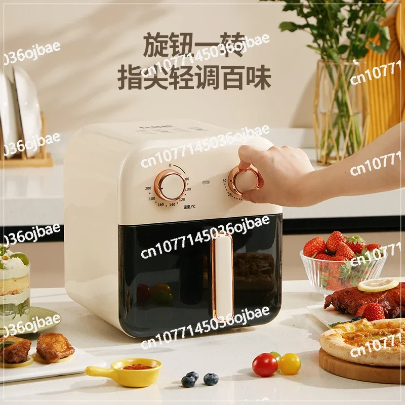 Air fryer new large-capacity household no-turn-over multi-function visual automatic electric oven