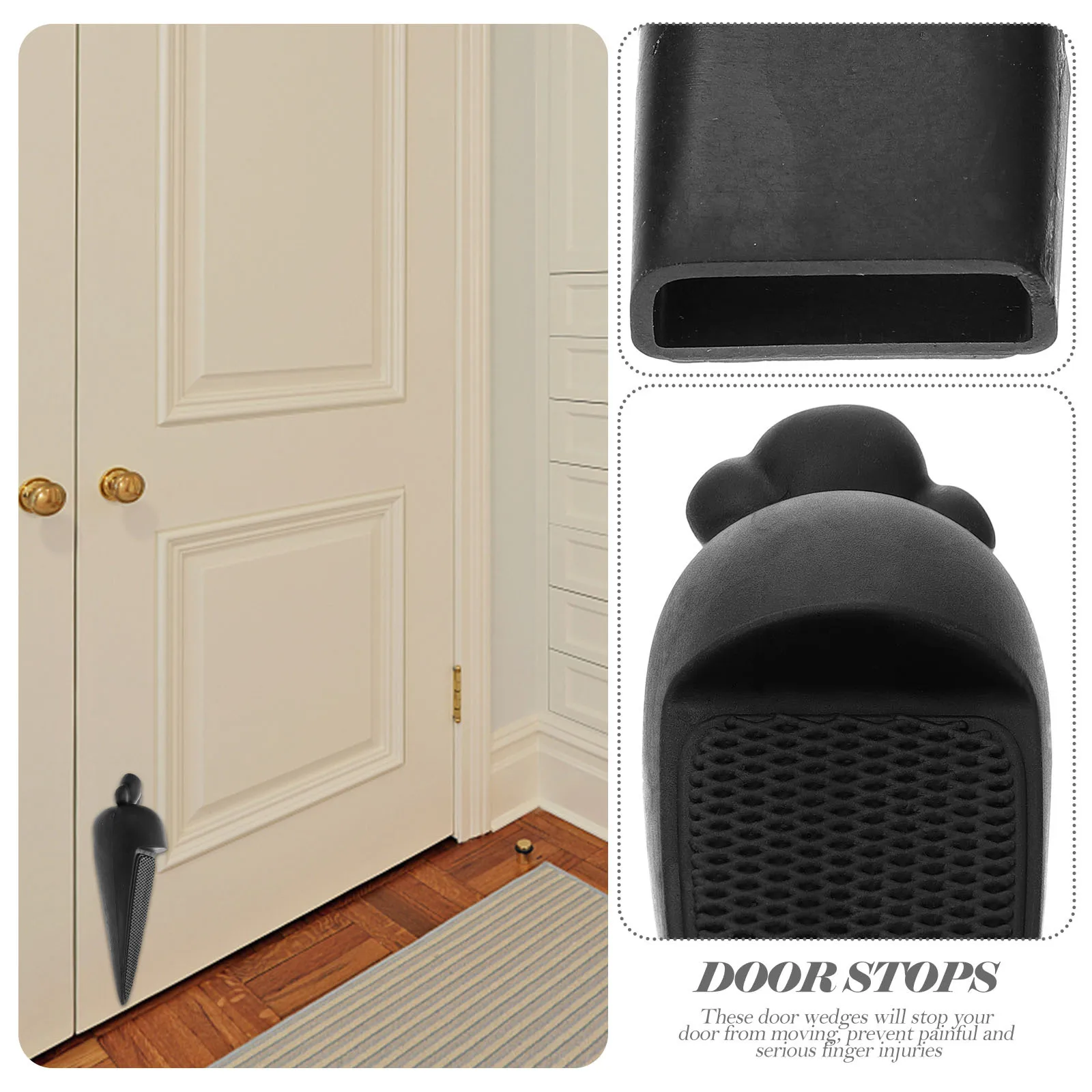 

Cartoon Fish Silicone Door Stop Household Decorative Door Wedge Stoppers Prevent Finger Injuries Floor Protection