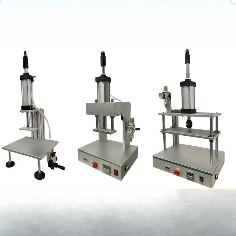 Single and double column pneumatic press holding machine small press