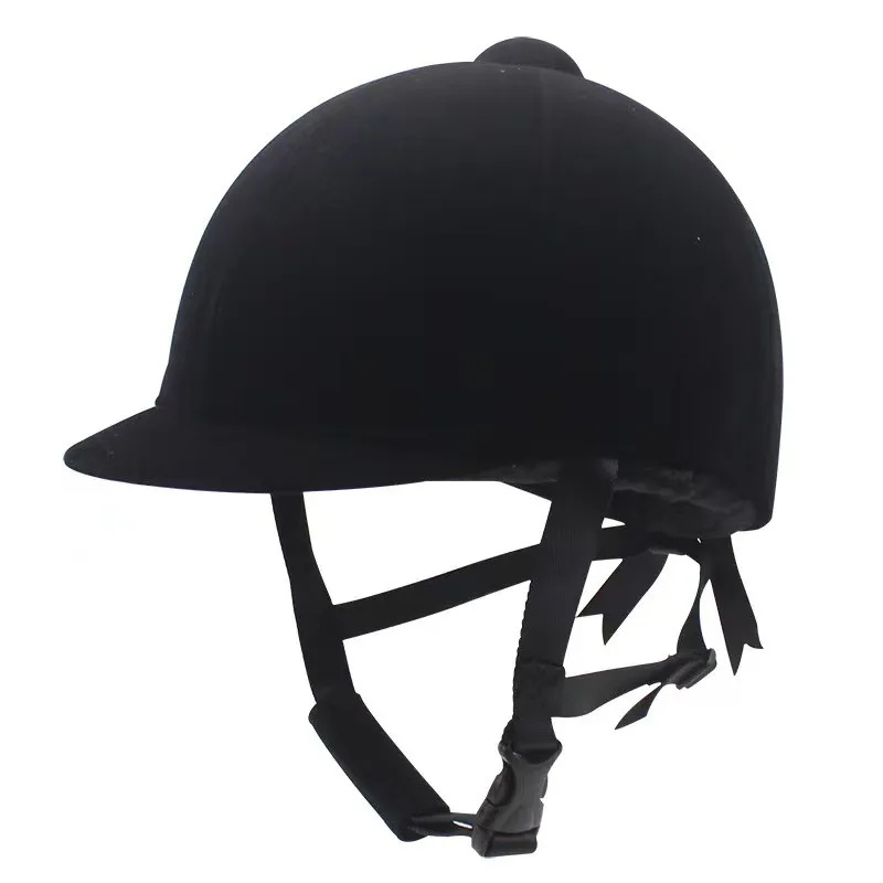 

High Quality Safety Cap Adult Equestrian Competition Riding Velvet Helmet
