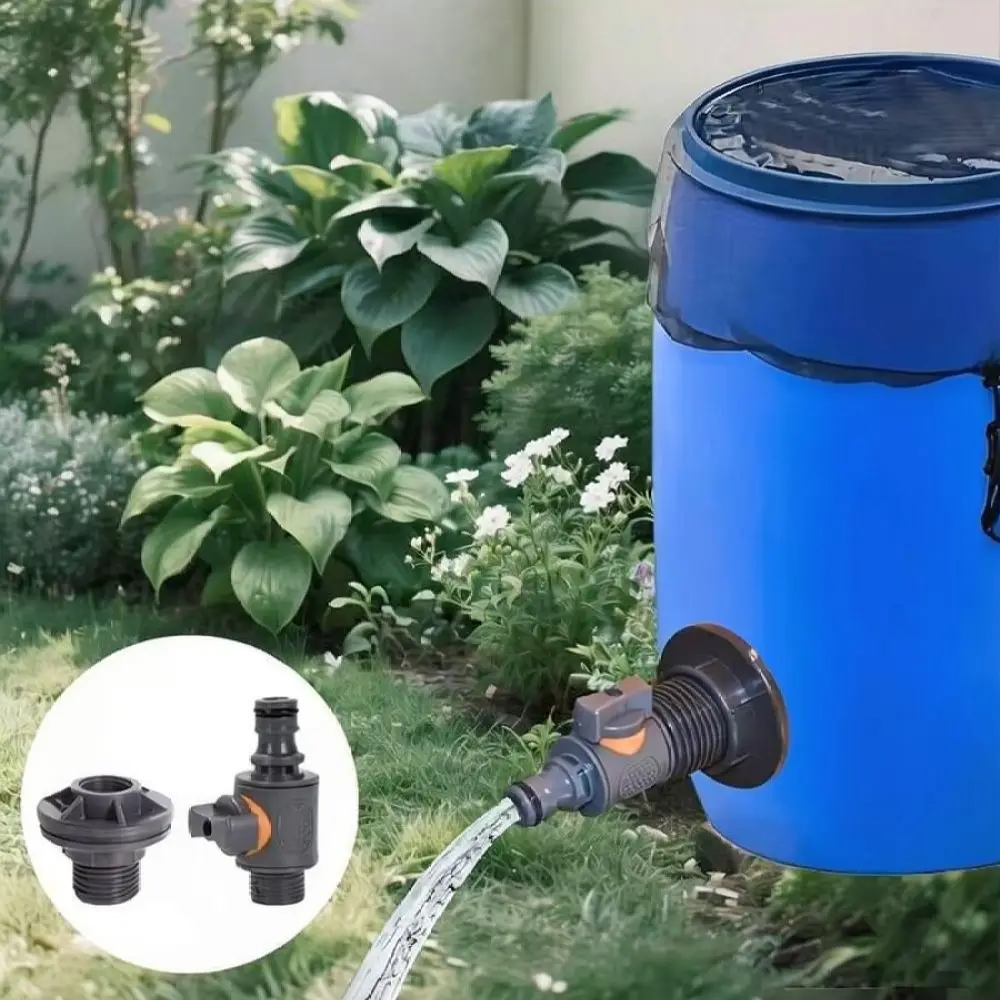 Premium PVC Hose Quick Connector 3 4 Inch Ball Valve Kit For Lawn Gardening Watering And Tank Plumbing Maintenance
