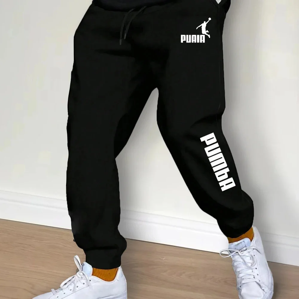 

Men's Printed Pants Autumn Winter Running Sport Pants Joggers Sweatpant Fleece Casual Trousers Fitness Gym Fitness Training Pant