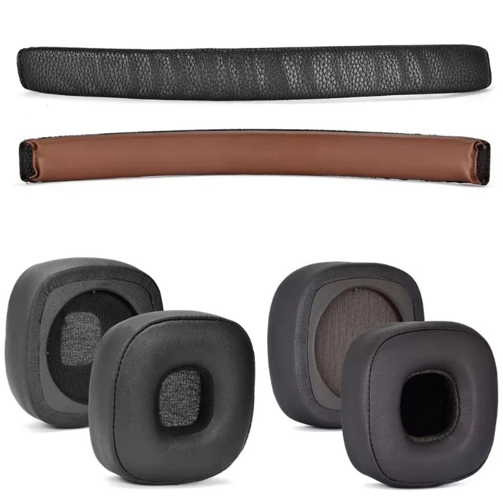 Ear Pads For Major 4 IV Headphone Earpads Headband Cushion Soft Protein Leather Foam Sponge Earmuff Durable Flexible Earphone