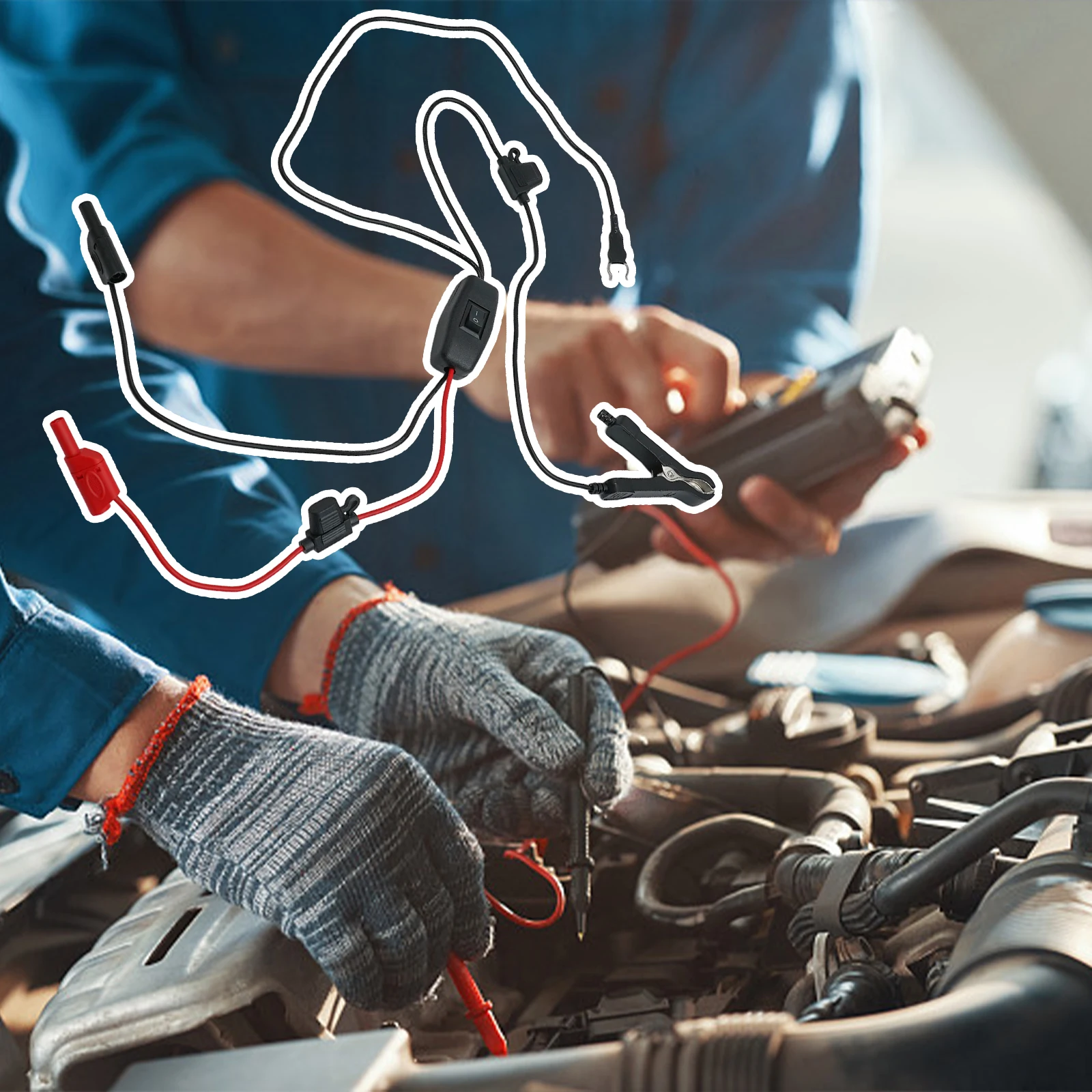 

Как показано, тестер зонтического дренажа, инструмент с низким энергопотреблением, безопасный переключатель защиты от перенапряжения, улучшенная конструкция предохранителя