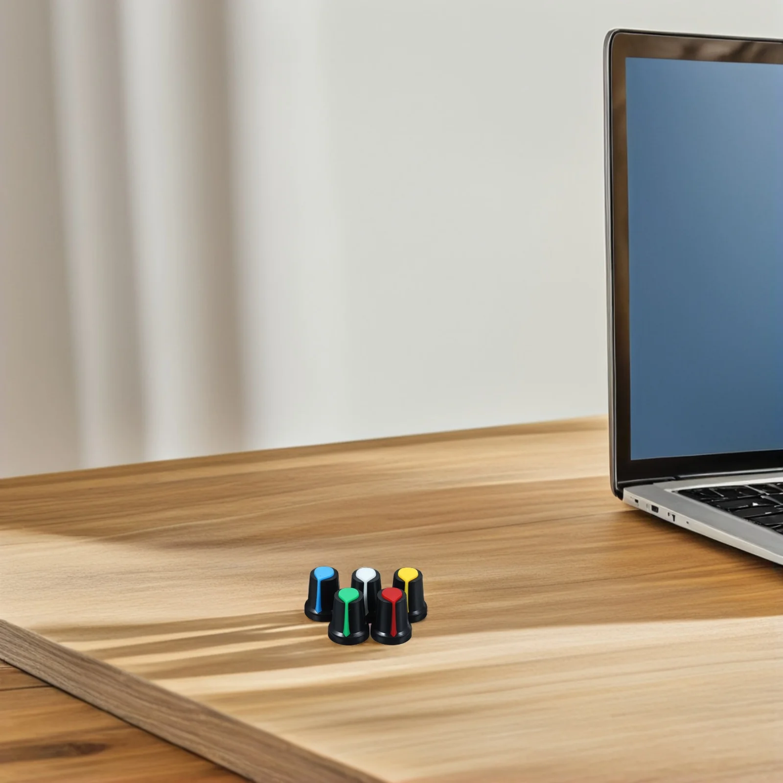 

150pcs Potentiometer Control Knob 6Mm Plastic Rotary Volume Tone Audio Mixer Speed Controller Cap For Dj Guitar Console Tool