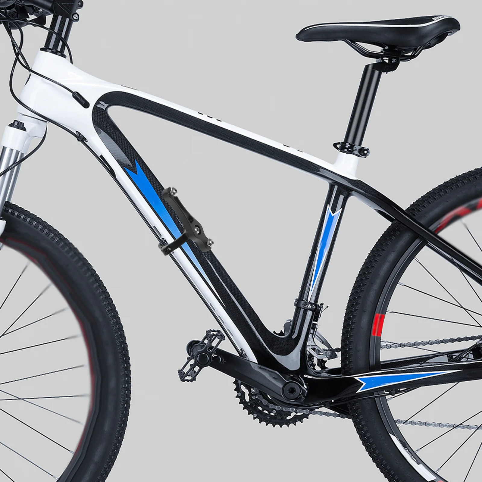 

1 Set Bike Water Bottle Holder Adapter Aluminum Lightweight Durable Cup Mount Converter For Bicycle Ebike Motorcycle Seatpost