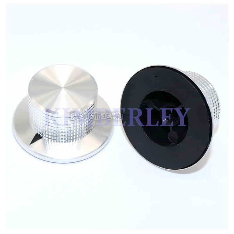 1PCS Delta Indicator Knob Potentiometer Knob Frequency Converter Speed Control Knob Metal Knob Plum Shaft 6MM Knob