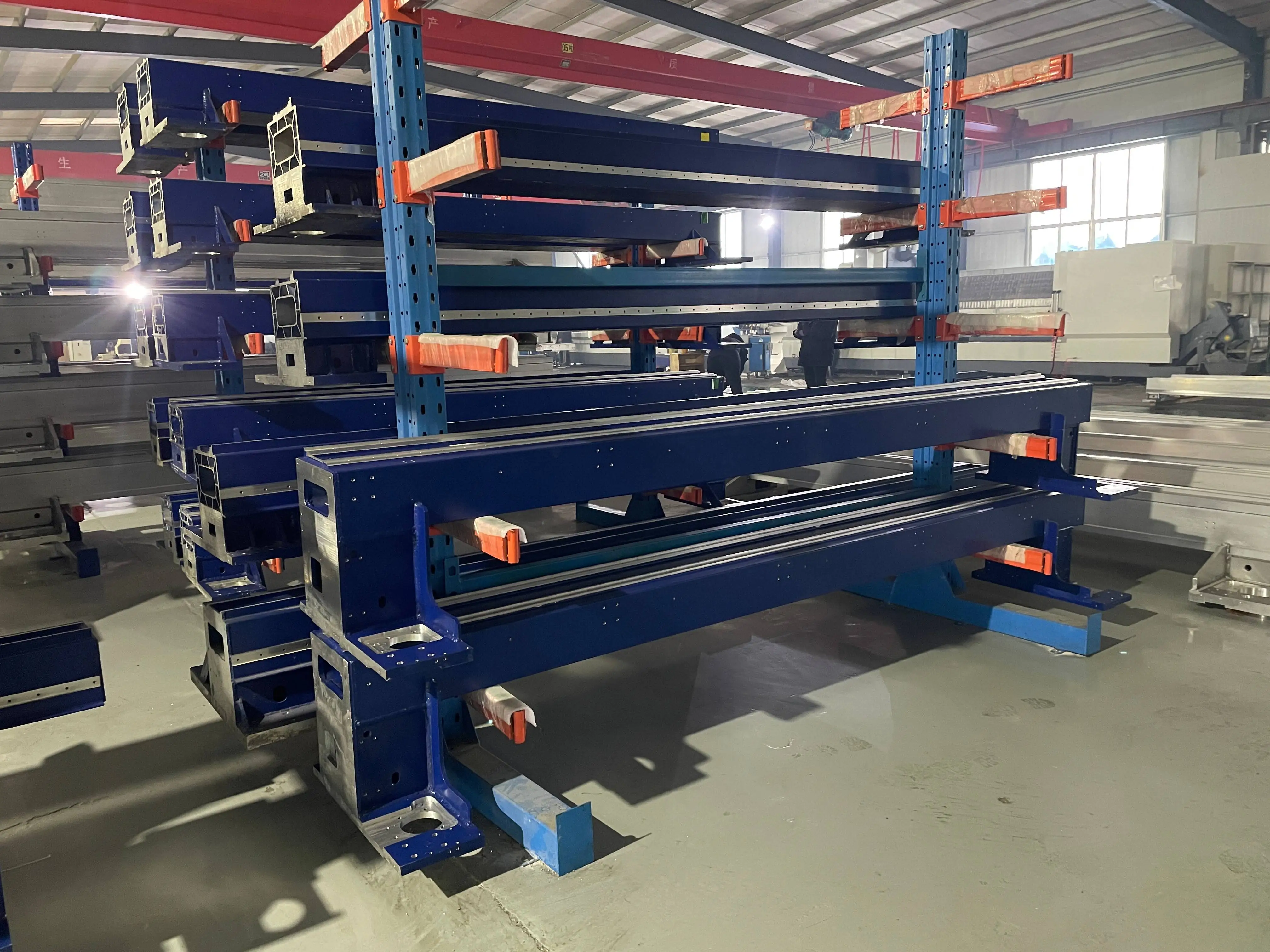 آلة القطع بالليزر X محور العملاقة شعاع مخصص 6061 الألومنيوم عبر شعاع Cnc تحول خدمة الطحن #5