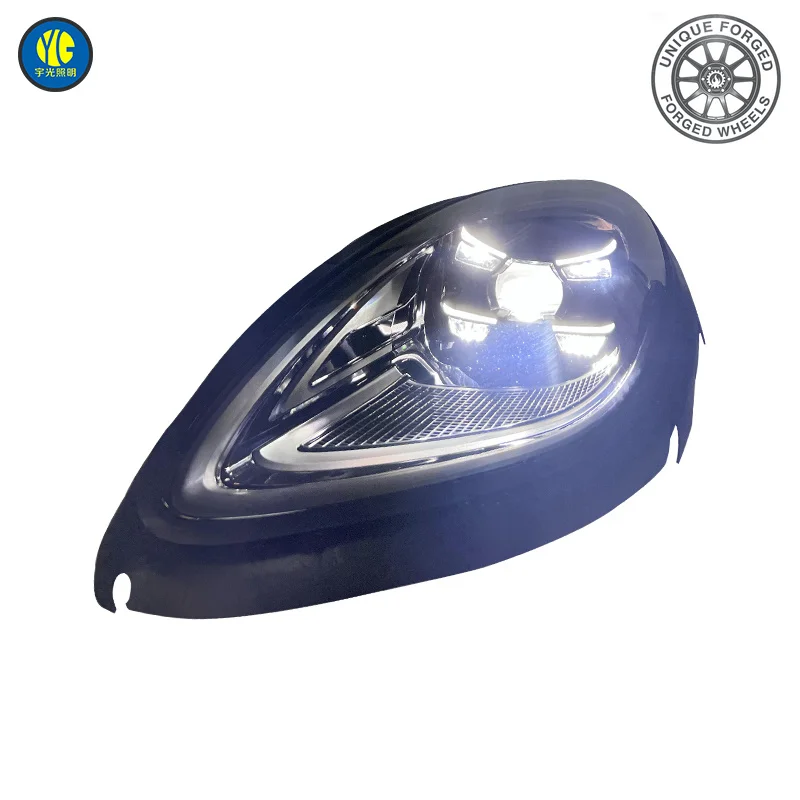 26 Style For Macan 2014-2020 Durable LED Projector Headlights 12V New Plug And Play Retrofit Upgrade