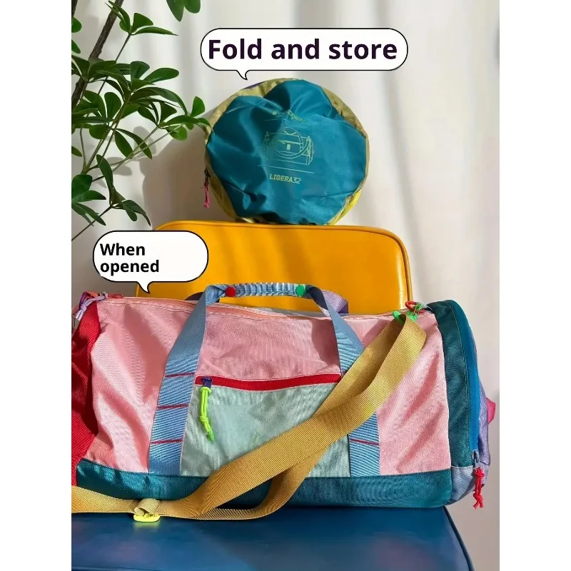 

Сумка-тоут из нейлона с узором альпака, унисекс, для йоги, спорта на открытом воздухе, через плечо, для путешествий, фитнеса, хранения, рождественский подарок