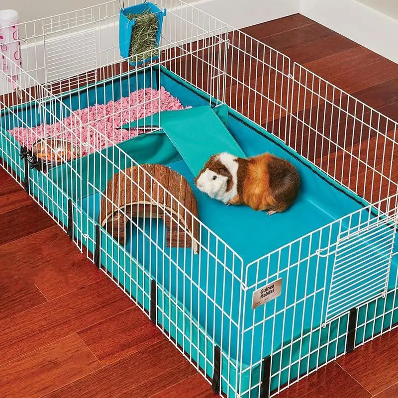 

Guinea Liners for Cage Waterproof Foldable Pet Bedding Bottom Guinea Cage Bottom 47.2x24x14.2inches for Bunny Chinchillas