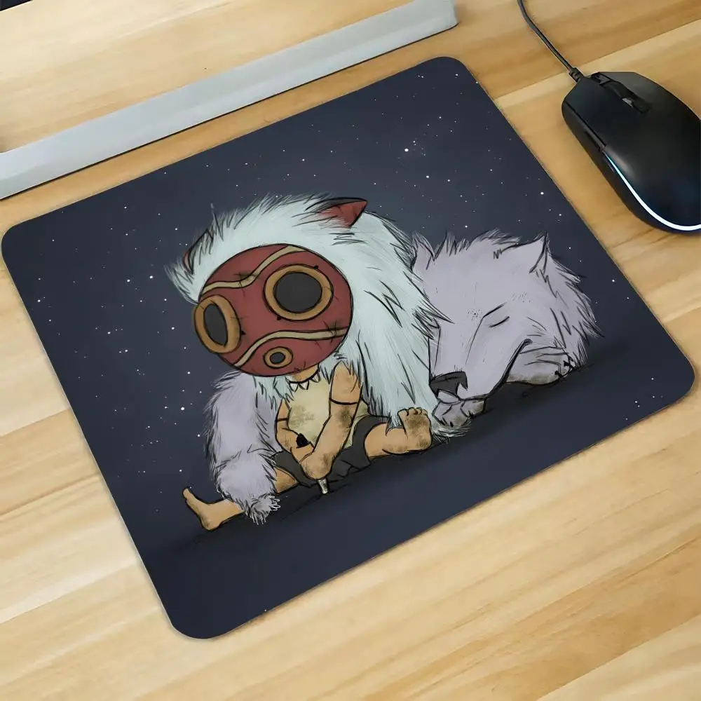 Anime P-Princess M-Mononoke Mouse Pad Gaming Laptops Keyboard Mat Deskmat Pc Accessories Desk Protector Mousepad Gamer Mats Anim