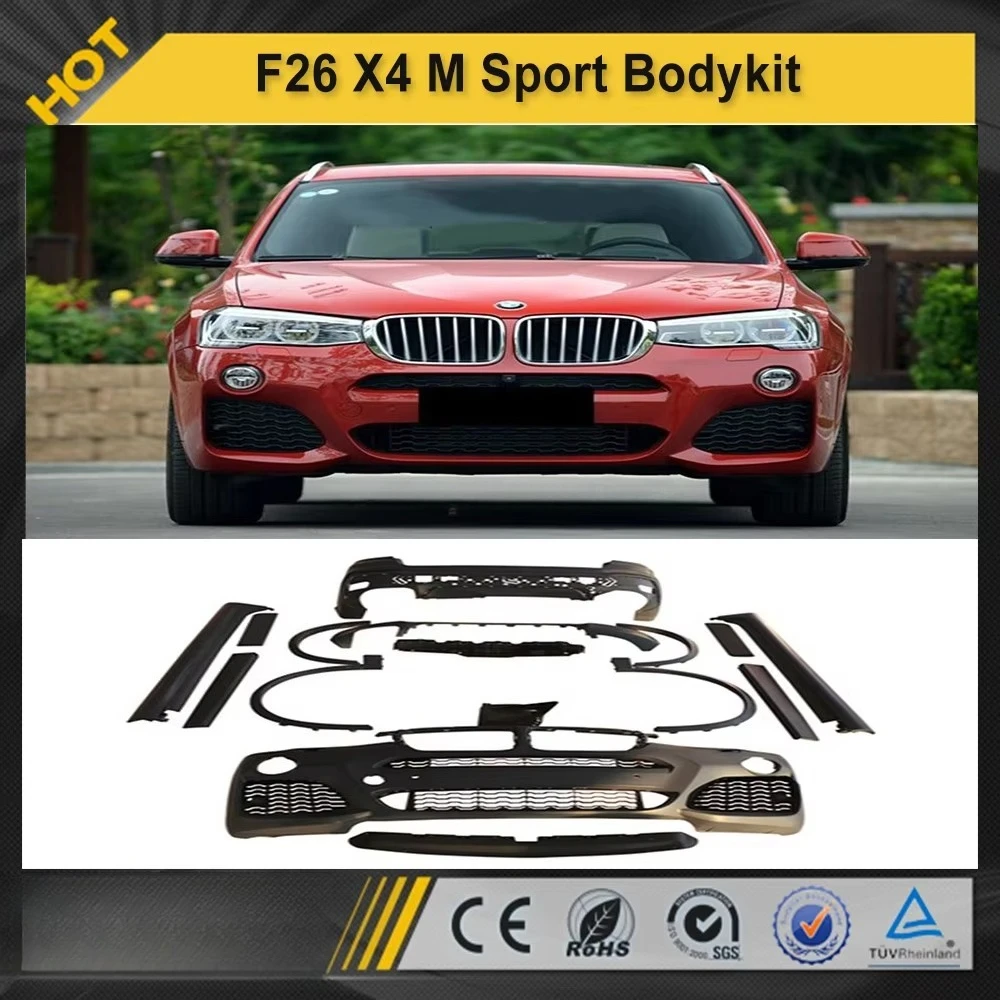 F26 X4 M Sport Style Body Kit, Auto Style Body Kit for 2014UP