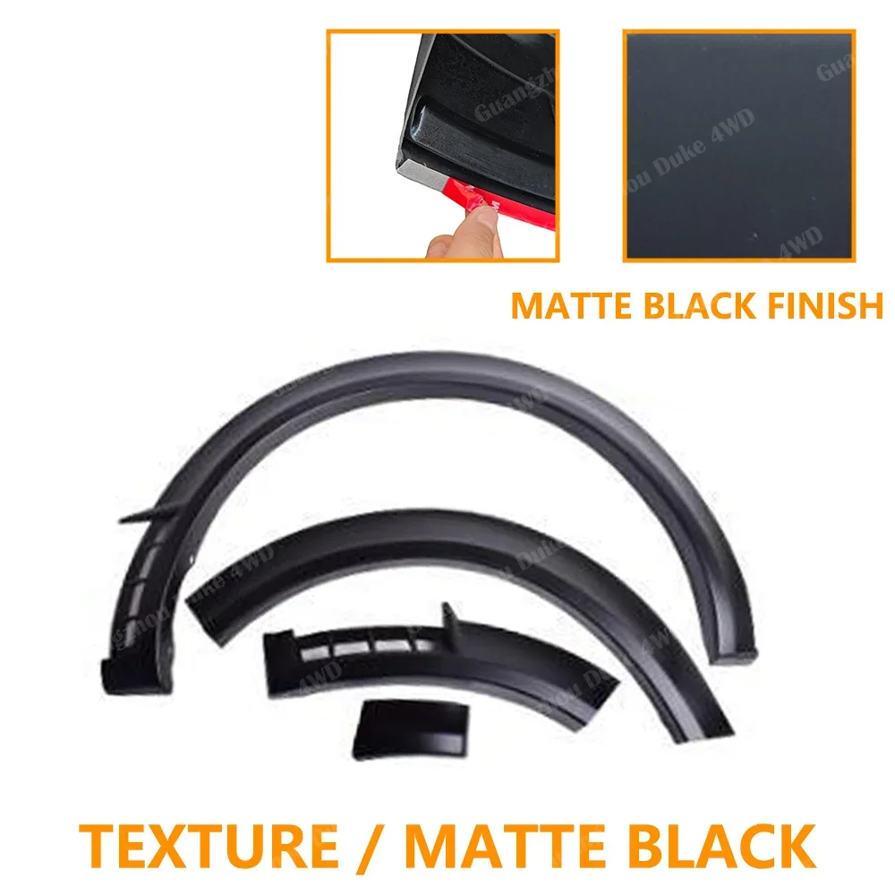 Fender Flares For Toyota Jinbei Hiace 2005-2018 Wheel Arch Flares Car Fender Trim Van Exterior Accessories Car Styling view 5