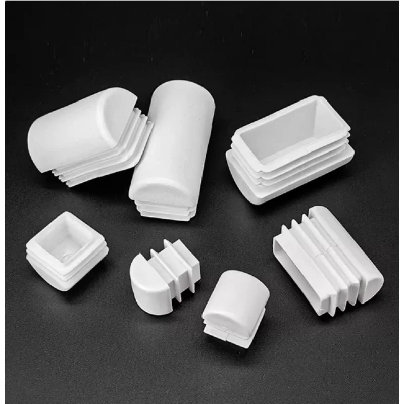 Picture 3: Rubber Inserts Plug Hemispherical End Caps Tube Pipe Black White 16x16/25x25/20x30/20x40/20x50/25x40/25x50/30x40/30x50/30x60mm