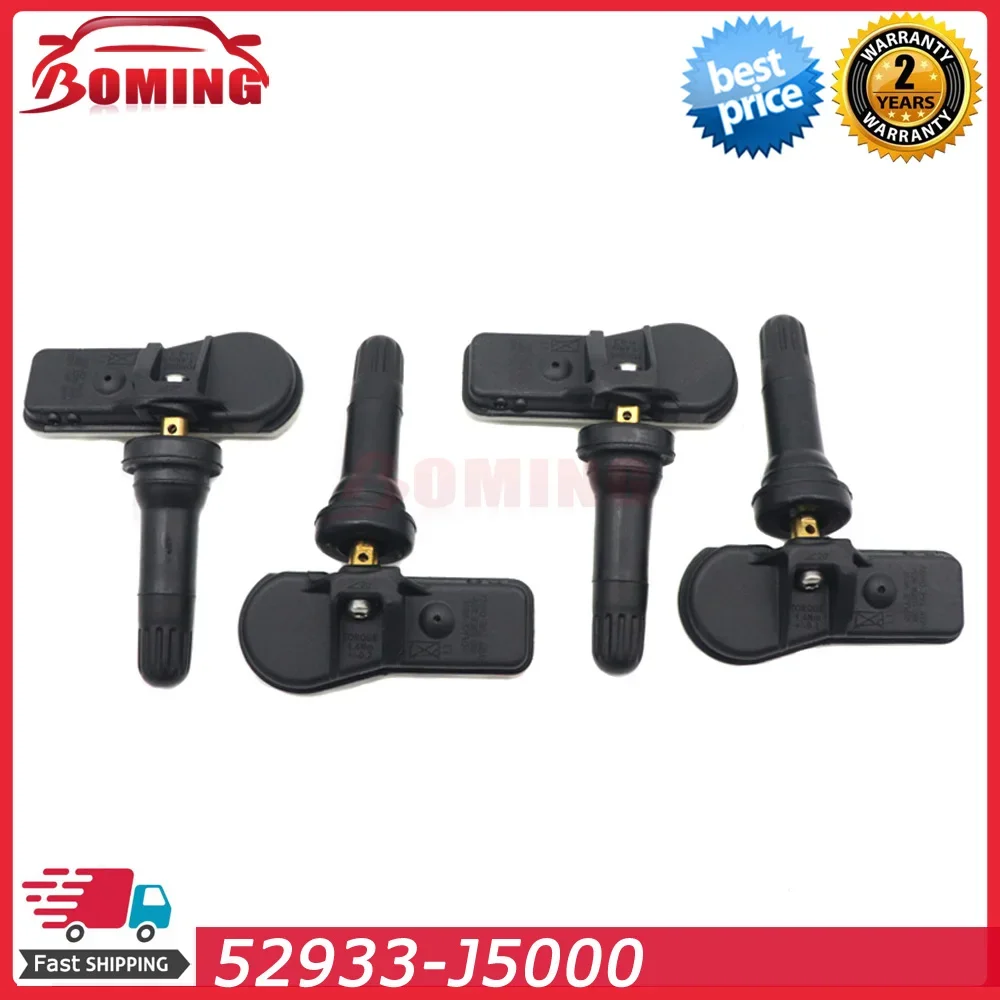 

Car TPMS Tire Pressure Monitor Sensor 52933-J5000 For Genesis G70 Kia Stinger GT GT1 GT2 2.0L 2017-2021 433MHz 52933J5000