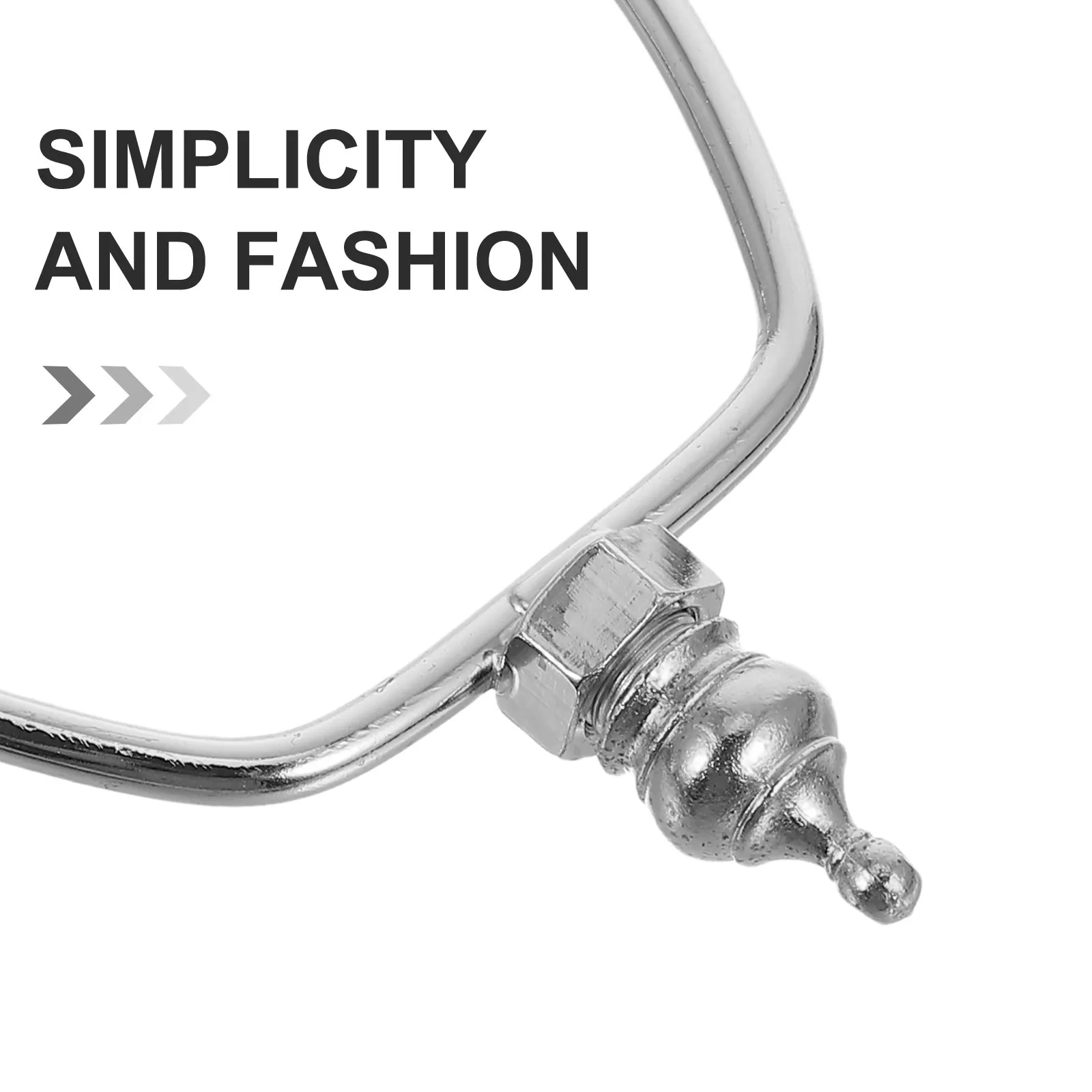 Lamp Shade Support Bracket Metal Adjustable Harp Fitting for Floor Lamps Table Lamps Lighting Improvement Parts Lamp Shade Decor
