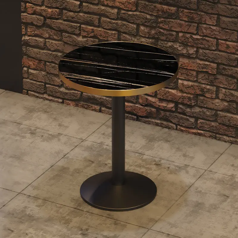 

Modern Leisure Café Tables Bedroom Reception Shop Balcony Café Tables Homestay Metal Furniture Der Tisch MH40ZZ