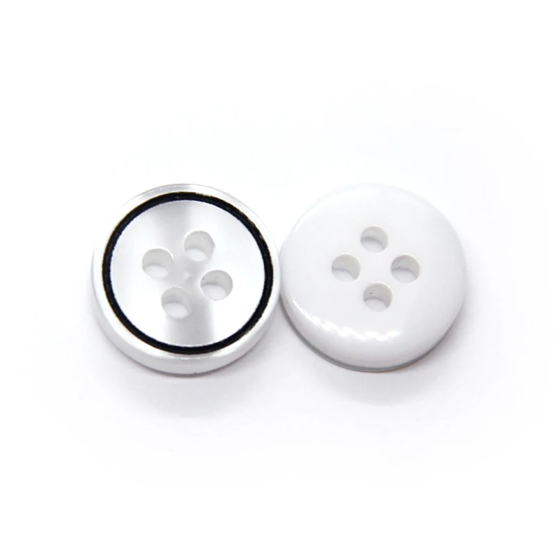 9/10/11mm Flat Color Shirt Decorative Buttons For Clothing Cuff Women Kids Quality Handmade Sewing DIY Accessories Wholesale