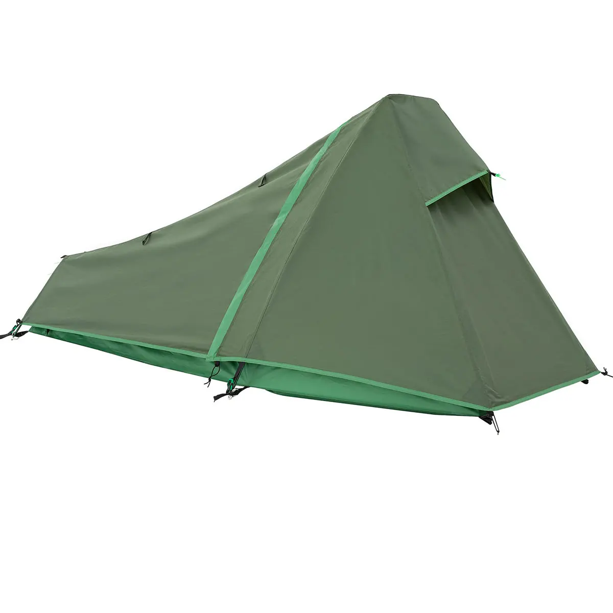 

Ultralight 1-2 Person 4-Season Waterproof Bivy Tent Single Person Camping Tent for Hiking Backpacking Outdoor One Bedroom