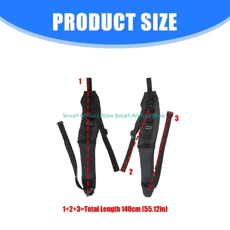 E1PB Left Right Shoulder Straps Assembly Replacement For Backpack Blower Lawn Tool