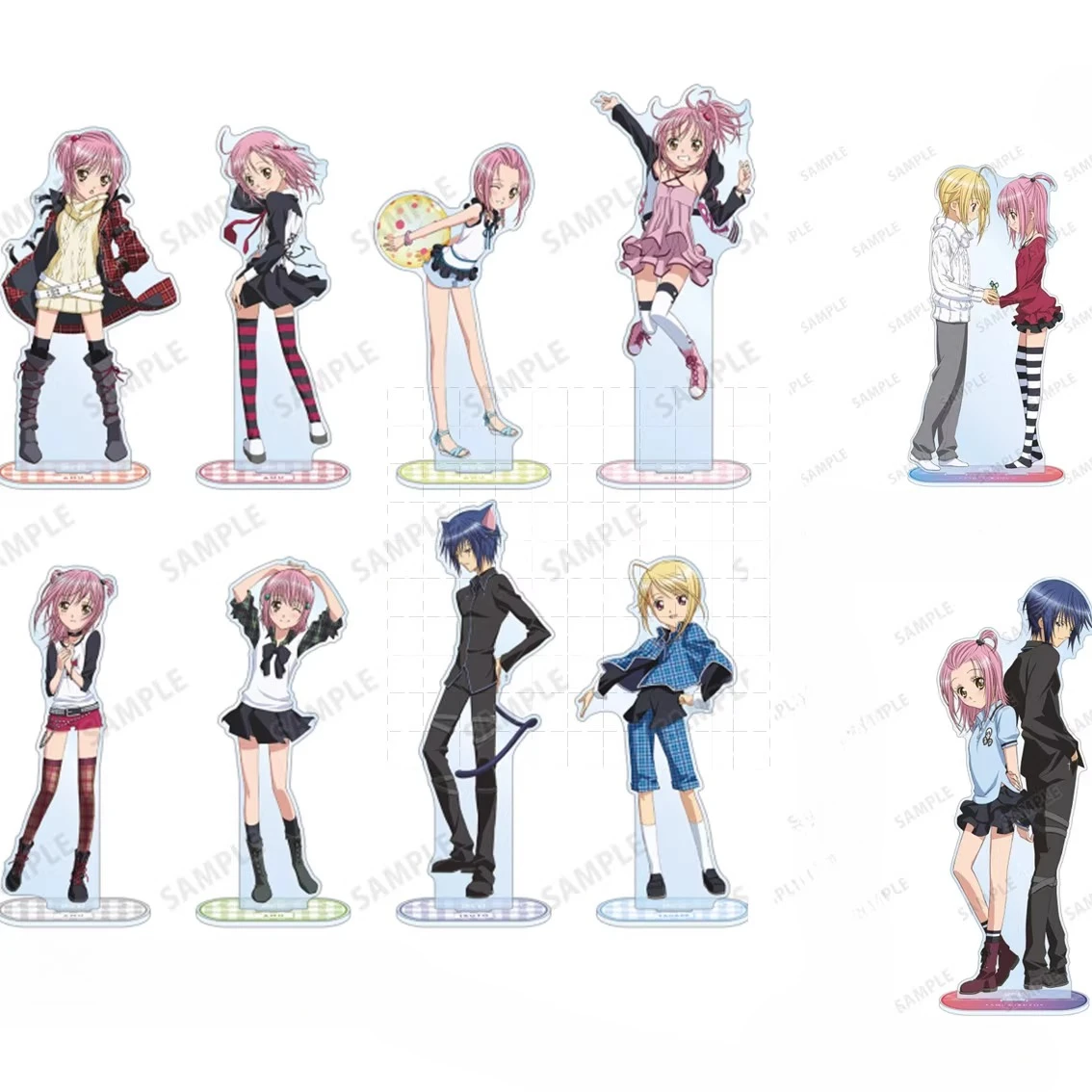 

Игра Hotori Tadase Hinamori Amu Fujisaki Nadeshiko, акриловая кукла-подставка, аниме Tsukiyomi Ikuto, фигурка, модель, тарелка, игрушка для косплея, подарок