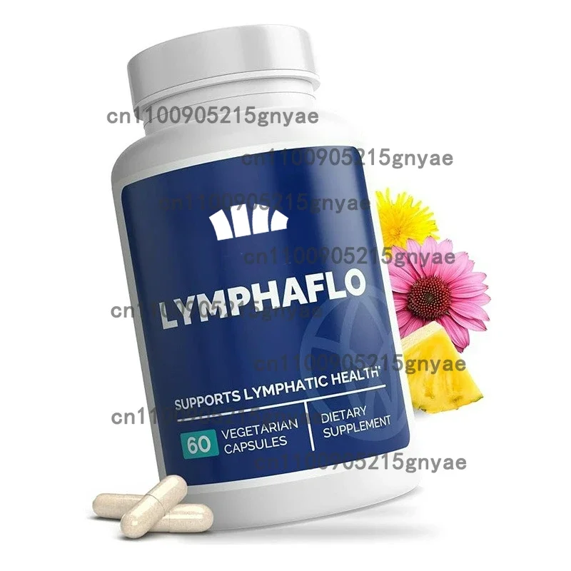 

Lymph Drainage Supplement - Lymph Support Herbal Cleansing Product with Echinacea Lymph System Support Supplement
