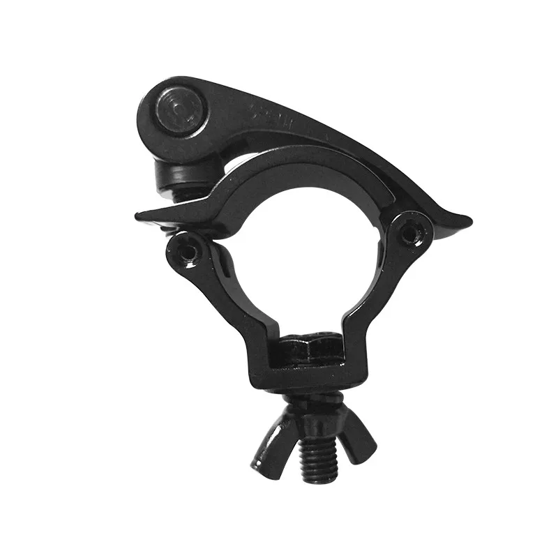 Mini 360 QR Clamp(40mm) Aluminum Clamp Hanger Hook Bracket Steel Stage Theatre Lighting Kit For 38-41mm Truss Stage Accessories