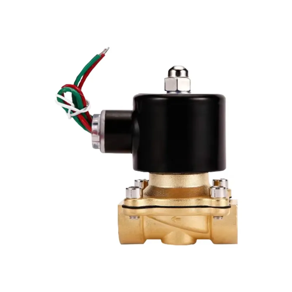Manufacturer's high-quality normally closed water liquid brass 2w series solenoid valve