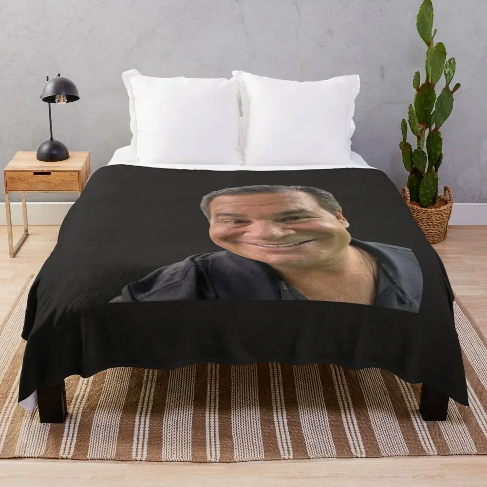 

phil swift funny Throw Blanket Plaid on the sofa Flannel Blankets