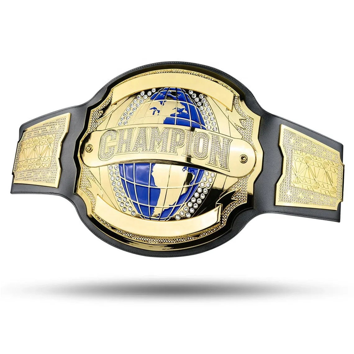 Minimum order of 5 pieces.Best Heavy Duty Leather Weight Lifting Gold Belt For Men Custom High Quality Top Design Boxing Wrestli