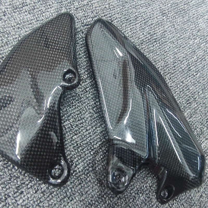 For Ducati Multistrada V4 V4S Pikes Peak Rally Sport, Carbon Fiber Engine Air Guide Cover, Aerodynamic Motorcycle Side Panel