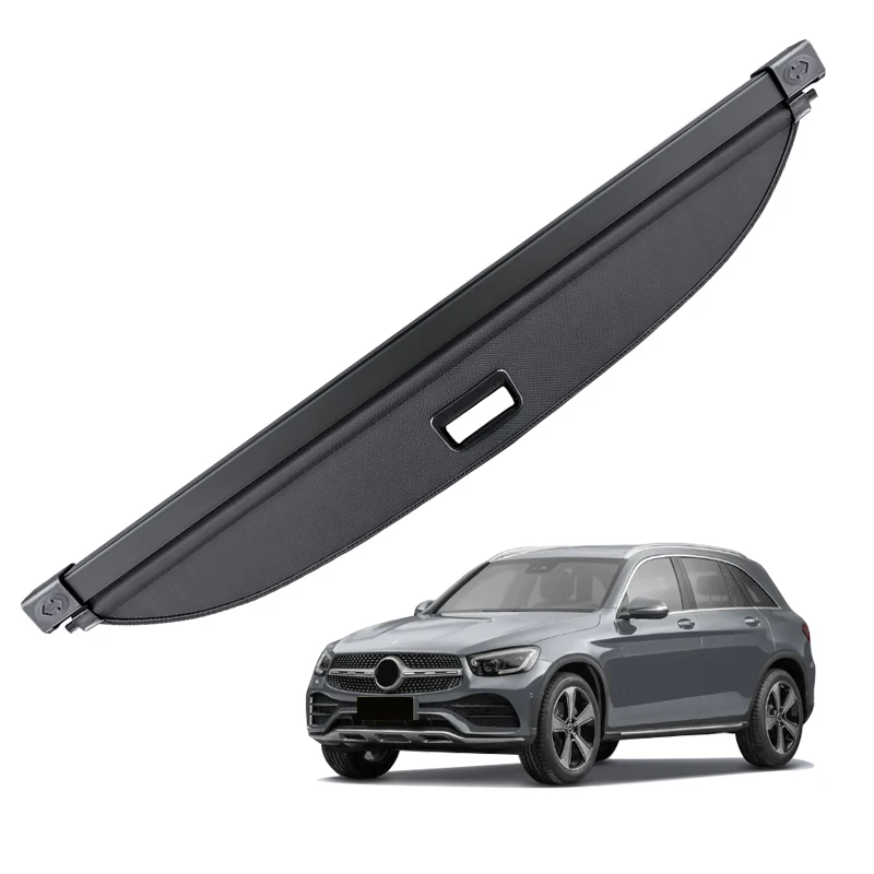 

For Benz GLC 2016-2022 Retractable Trunk Cargo Cover Parcel Rack Waterproof Shield Privacy Benz GLC Auto Interior Accessories