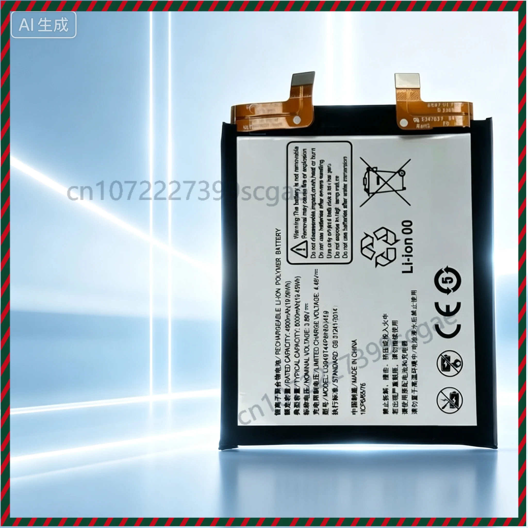 Original Li3949T44P8h806459 4000mAh Battery for ZTE Nubia Z50 NX711J
