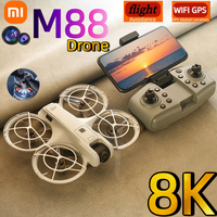 Xiaomi M88 Drone Wifi 5G Brushless Drone 8K Aerial Photography Optical Flow Position Quadcopter Remote-controlled Airplane Toys