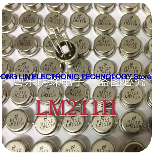 LM211H imported new gold sealed CAN 8-pin universal voltage driven comparator operational amplifier chip  1PCS