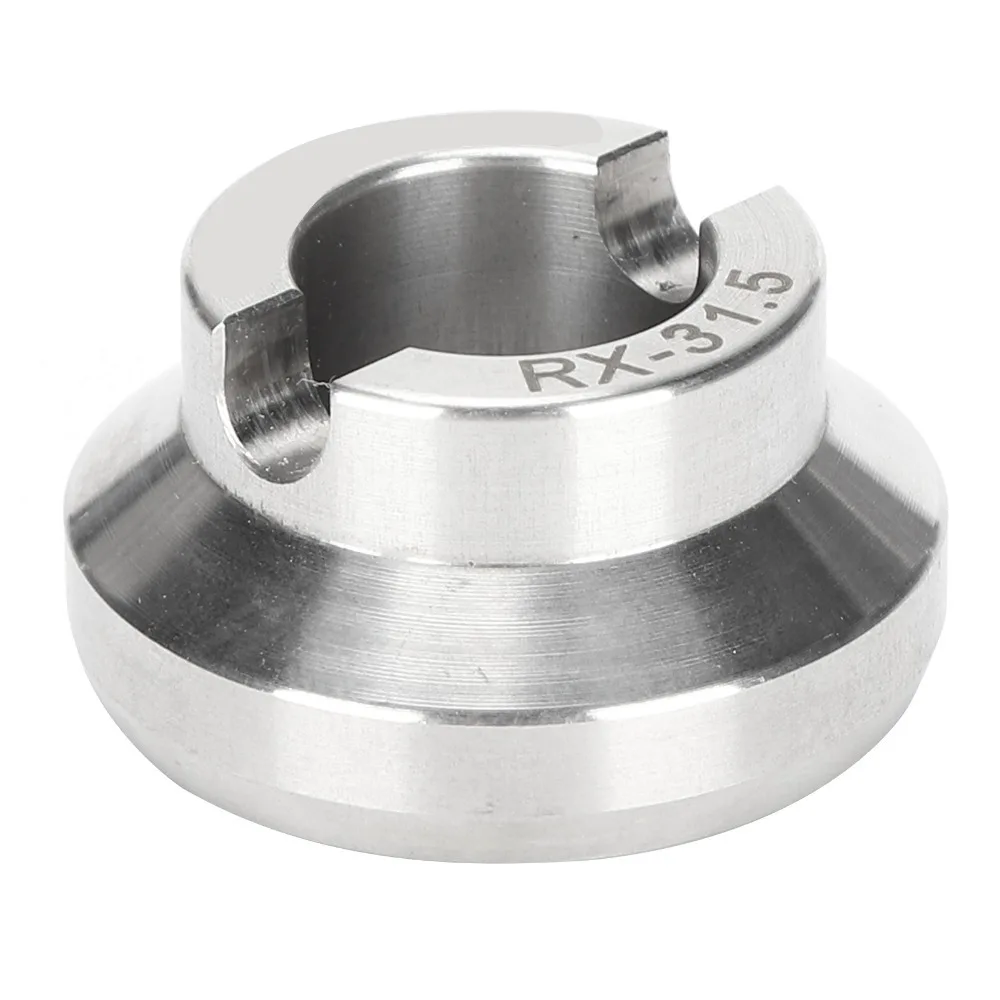 31.5mm / 1.24in Watch Back Case Opener Grooved Design Silver Watch Back Remover Die Watch Cover Opener Die Quartz Watch