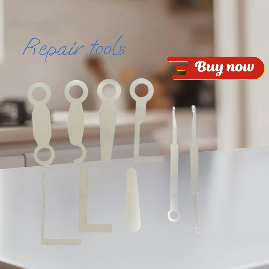 

Brass instrument repair tool saxophone, black pipe, flute, oboe, flat cushion tool, spring needle tool