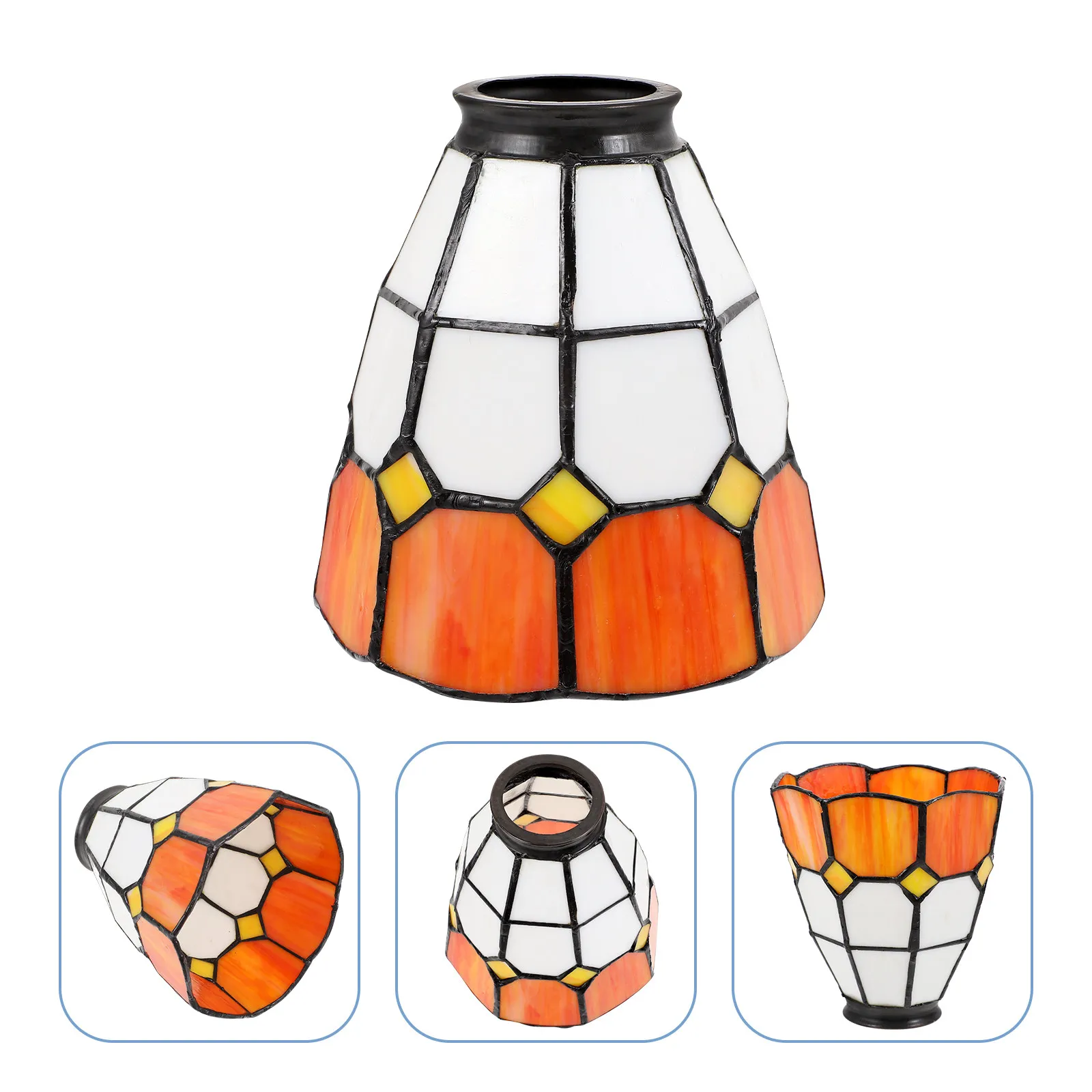 1pcs-decorative-glass-lampshade-premium-craft-light-cover-stylish-ceiling-lamp-adorn-for-warm-home-atmosphere-glass-lampshade