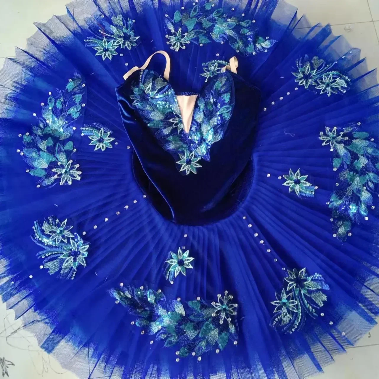 Robe de Ballerine Professionnelle pour Femme et Enfant, Tutu de Ballet, Costume de brev