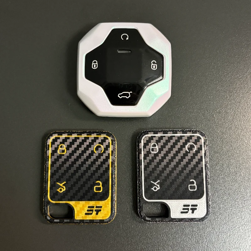 For Jetour Traveler T1 T2 Lightweight Modified Car Key Shell Remote Control Protective Cover Shell Replacement Protective Cover