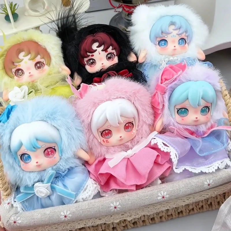 

Ruby Blind Box Ruby Wonderland Series Blind Doll Vinyl Face Plush Mystery Box Bag Pendant Anime Action Figure Collector Gift Toy